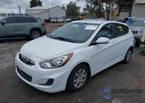 2014 Hyundai Accent Gs из США, поврежденный, VIN KMHCT5AE4EU156940